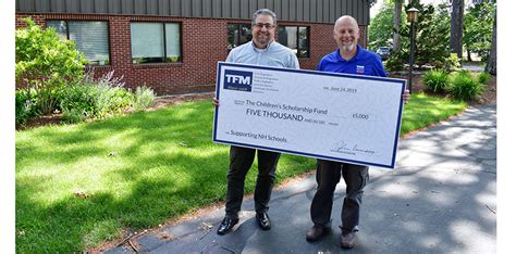 TFMoran Contributes to the NH Children's Scholarship Fund - TFMoran