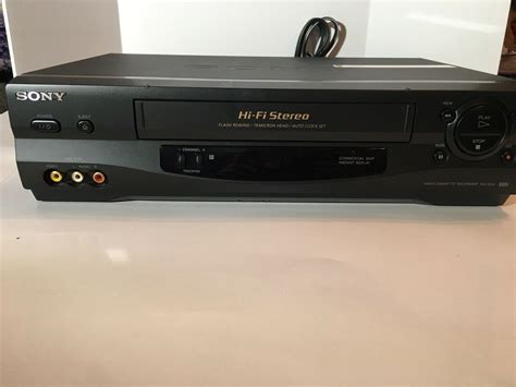 Sony VCR VHS Player SLV-N55 4 Head Hi-Fi Stereo Video Cassette VHS Recorder - VCRs