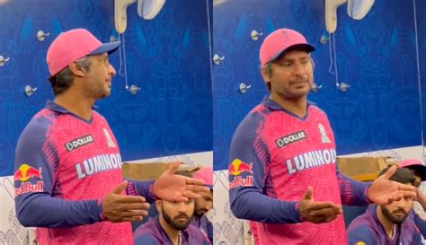 WATCH : Motivational speech by Kumar Sangakkara to the Rajasthan ...