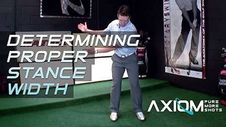 Golf Stance - Learn the keys to a proper golf stance width in 2022