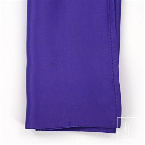 Purple Satin Napkin - Lendable Linens