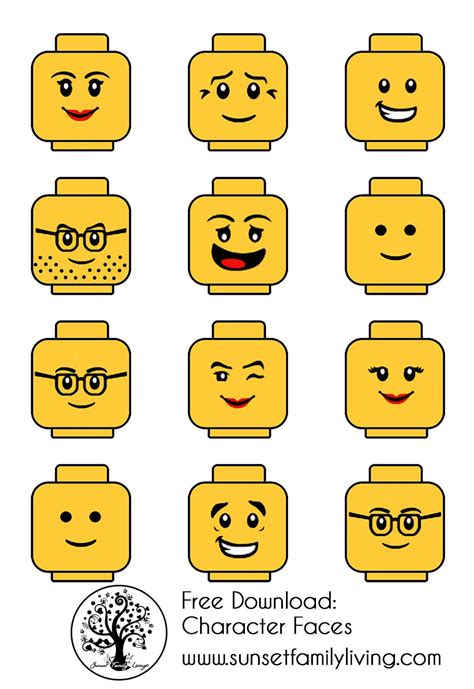 Lego Head Vector at GetDrawings | Free download