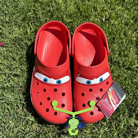 Brand New Lightning McQueen Crocs🚗⚡️ Size 10 M | 12 W - Depop