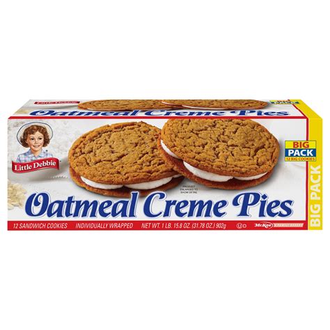 Little Debbie Big Pack Oatmeal Creme Pies, 32 oz – Walmart Inventory ...