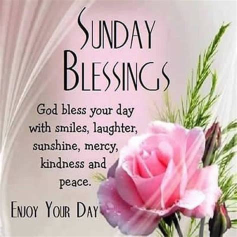 Sunday Blessings God Bless Your Day With Smiles - Desi Comments