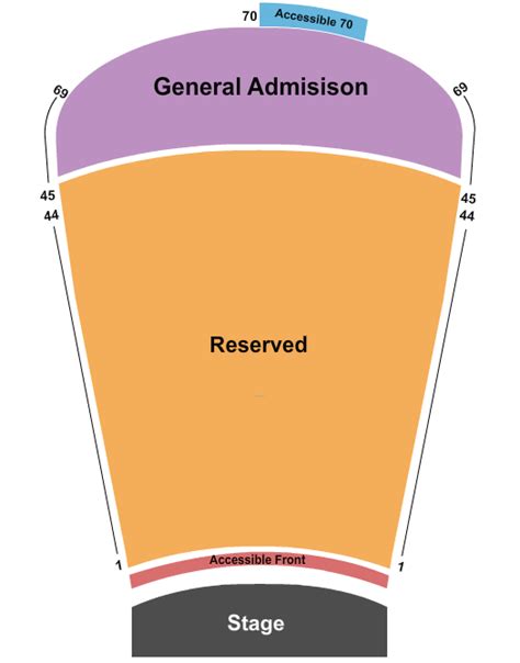 Red Rocks Amphitheater Concert Seating Chart | Elcho Table