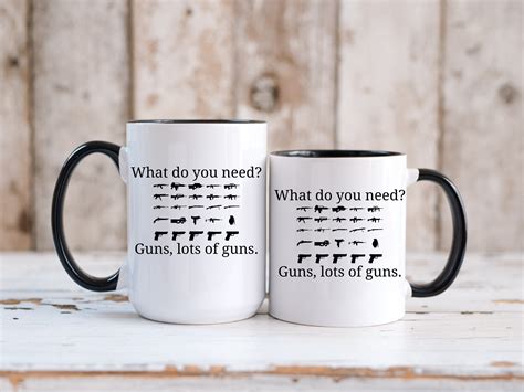 What Do You Need, Guns Lots of Guns, John Wick Mug, John Wick Movie ...