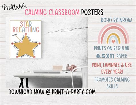 CLASSROOM DECOR | Calm Classroom Posters | Calming Classroom | Calm Do – PrintAParty