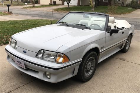 No Reserve: 1988 Ford Mustang GT 5.0 Convertible 5-Speed for sale on BaT Auctions - sold for ...