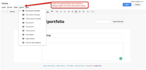 Eportfolio With Google Sites : 8 Steps - Instructables