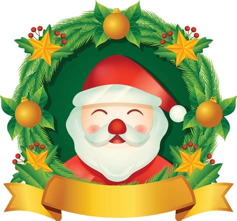 Santa claus logo, vector illustration 15776925 Vector Art at Vecteezy