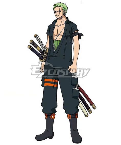 One Piece: Stampede 2019 Movie Roronoa Zoro Cosplay Costume