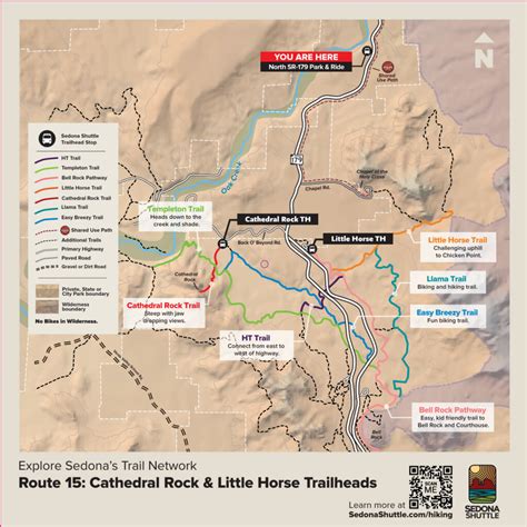 Hiking Maps and Tips - Sedona Shuttle