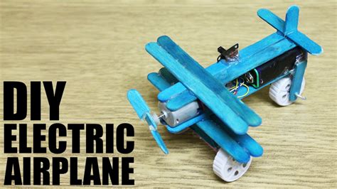 How to make an electric airplane - DIY Airplane - YouTube