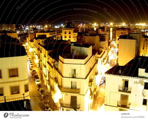 ibiza @ night Ibiza Town - a Royalty Free Stock Photo from Photocase