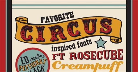 Fontaholic: Love Circus Fonts!