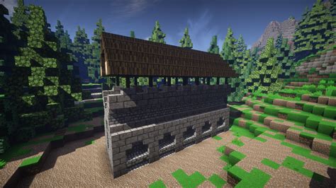 Medieval Village City Wall - PvP/Arena usable - Server Creations Minecraft Map