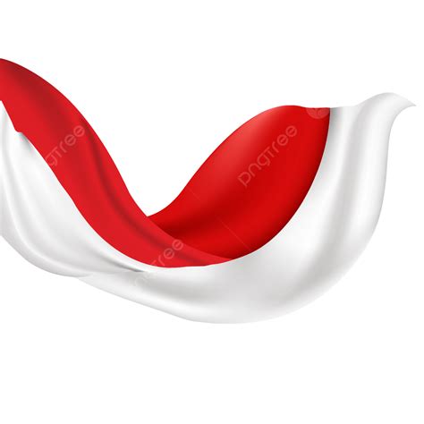 Merah Putih Vector Hd Images, Bendera Indonesia Merah Putih Silk Flag Free Vector, Bendera ...