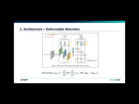 Deformable DETR: Deformable Transformers for End-to-End Object Detection 리뷰 - YouTube