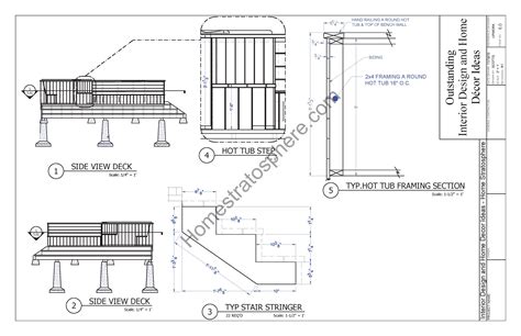 Hot Tub Deck Design Plan (Free PDF Download)