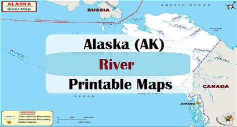 Free River Maps of Alaska (AK)