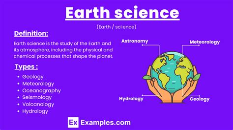 Earth Science - 10+ Examples, Types, Importance