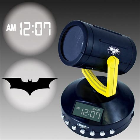 Batman Signal Projection Alarm Clock - GeekAlerts