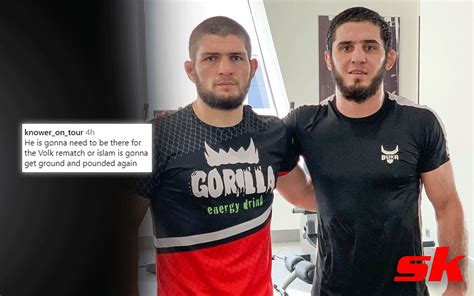 "Charles about to get mauled" - Fans react to Khabib Nurmagomedov ...