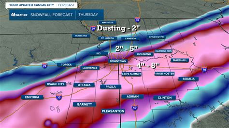 Weather Blog: Snow in Kansas City's forecast for Thursday