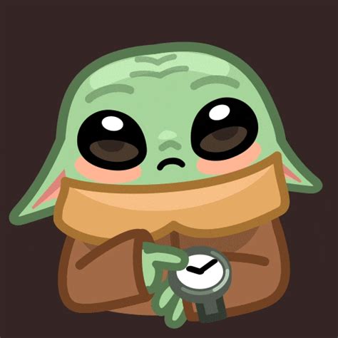 Baby Yoda Telegram Stickers on Behance | Cute cartoon drawings, Yoda art, Yoda wallpaper