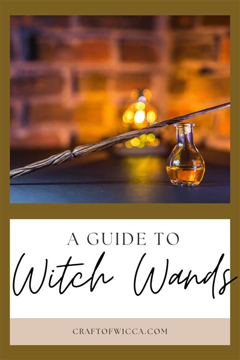 A Wiccan Guide to Wands: How to Make or Buy a Witch Wand - Craft of Wicca