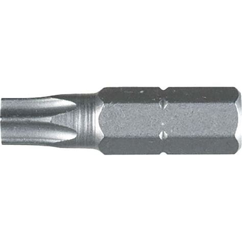 Wiha - 1/4" Drive T20 Tamperproof Torx Screwdriver Bit - 96311451 - MSC ...