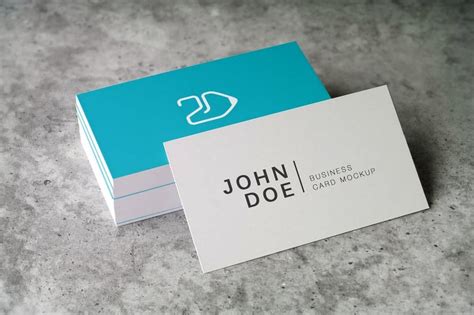 Business Card Mockup Template