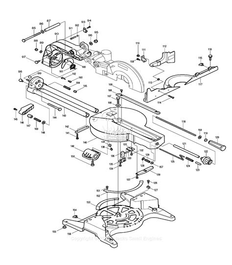 Makita Miter Saw Parts Diagram