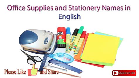 Introducir 47+ imagen stationery and office supplies vocabulary - Abzlocal.mx