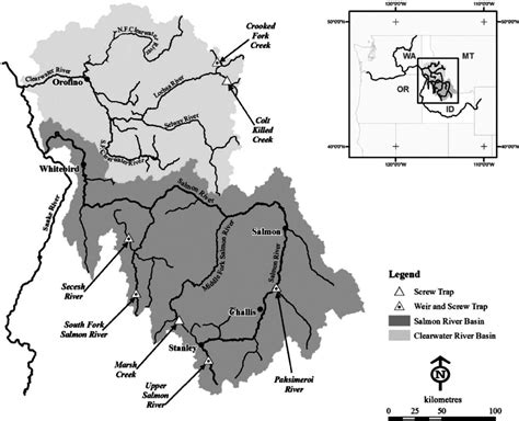 Clearwater River Idaho Map - Zip Code Map