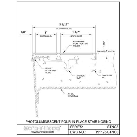 STNC3 - Step Edge Marking Nosings - Safe-T-Nose