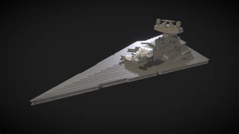 Minecraft Star Destroyer - 3D model by victiont [71882ca] - Sketchfab