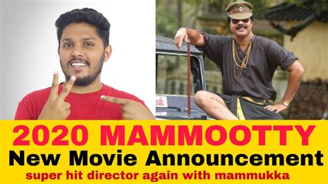 Mammootty Movies 2020 | New movie announced - YouTube