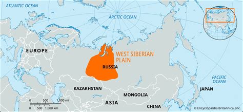 West Siberian Plain | Map, Location, & Facts | Britannica