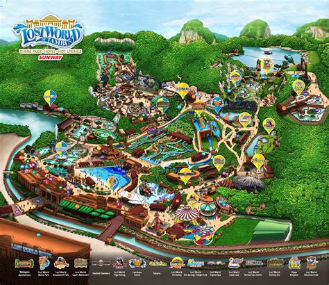 I City Theme Park Map - pranploaty