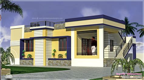 1000 square feet Tamilnadu style home | House Design Plans