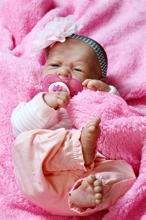 My Looovely Baby Girl! Berenguer Lifelike Newborn Reborn Pacifier Doll ...