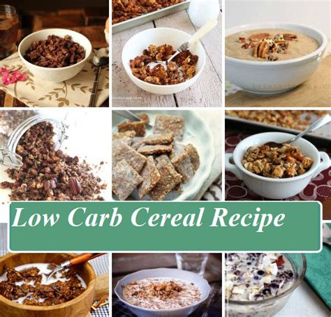 The Best Low Carb Cereal – Health Maintain