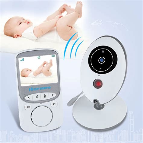 2.4" Wireless Video Baby Monitor with Camera Baby Sleep Monitor Audio Wifi Camera 2 Way Talk ...