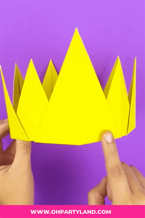 Paper Crown - Easy Paper Craft - oh partyland