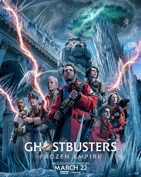 Ghostbusters: Frozen Empire | Promotional poster - Ghostbusters Photo ...