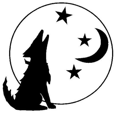 Howling Coyote Silhouette - ClipArt Best