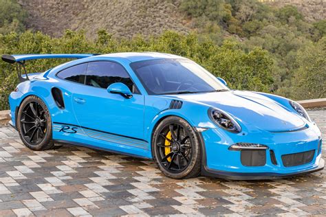 No Reserve: Riviera Blue 2016 Porsche 911 GT3 RS for sale on BaT Auctions - sold for $219,500 on ...