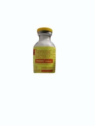 Thiopentone Sodium Injection, Strength: 500mg at best price in Chennai